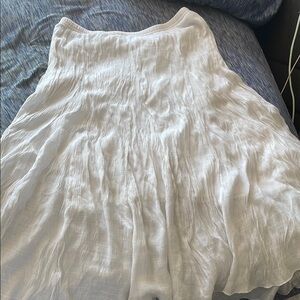 Elegant White Skirt